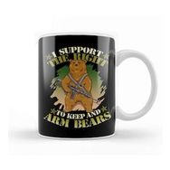 Humuts Cute I Support The Right to Keep and Arm Bears Pun Kupa Bardak