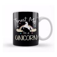Humuts Cute Trust Me Im A Unicorn Pun Obsessed Kid Kupa Bardak