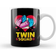Humuts Cute Twin Squad Twinning Baby Feet Announcement Kupa Bardak