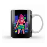Humuts Cute Vaporwave Anime Girl Aesthetic Dance Music Kupa Bardak