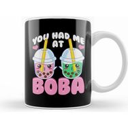 Humuts Cute You Had Me At Boba Anime Kawaii Bubble Tea , Kupa Bardak