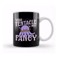 Humuts Cute You Tentacle My Fancy Octopus Tickle Pun Kupa Bardak