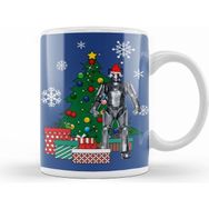 Humuts Cyberman Dr Who Around The Christmas Tree Kupa Bardak