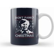Humuts Dads Army Don't Panic Christmas Knit Pattern Kupa Bardak