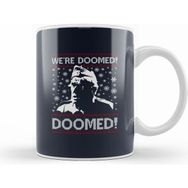 Humuts Dads Army We are Doomed Christmas Knit Pattern Kupa Bardak
