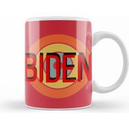 Humuts Democrat Biden 2024 Election Vintage Retro Rainbow Style Kupa