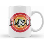 Humuts Democrat Joe Biden 2024 Election Vintage Retro Rainbow Style Kupa