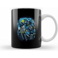 Humuts Destroy The City Futuristic Robot Kupa Bardak