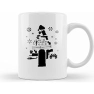 Humuts Die Hard Christmas Tree Silhouette Kupa Bardak