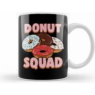 Humuts Donut Squad Donut Lover Breakfast Food Pun Beyaz Kupa