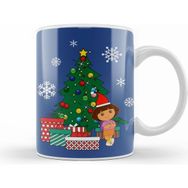 Humuts Dora the Explorer Around the Christmas Tree Beyaz Kupa