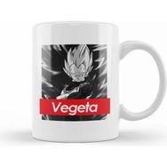 Humuts Dragon Ball Z Vegeta Red Band Logo Beyaz Kupa