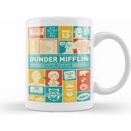 Humuts Dunder Mifflin Beyaz Kupa