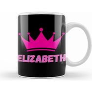 Humuts Elizabeth Name Personalized Custom Vintage Retro Rainbow Style Design Gift Baby Gift For Her Kupa