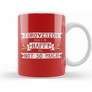 Humuts Eurovision Makes Me Happy You Not So Much Beyaz Kupa
