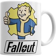 Humuts Fallout Vault Boy Beyaz Kupa