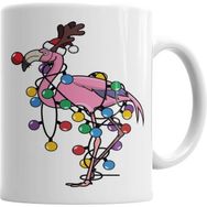 Humuts Festive Flamingo Kupa Bardak
