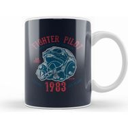 Humuts Fighter Pilot Beyaz Kupa