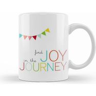 Humuts Find Joy In The Journey Beyaz Kupa