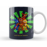 Humuts Five Nights At Freddys Around The Christmas Tree Beyaz Kupa