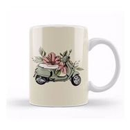 Humuts Flower Vespa Kupa Bardak