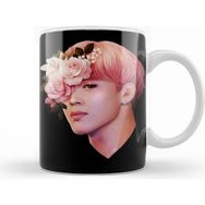 Humuts Flowers Jimin Bts Kupa Bardak