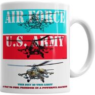 Humuts Flying Military Helicopter Army Kupa Bardak