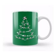 Humuts Football Christmas Tree Baubles Kupa Bardak
