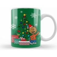 Humuts Franklin Peanuts Around The Christmas Tree Beyaz Kupa