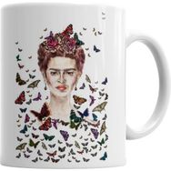 Humuts Frida Kahlo Kelebekler Kupa Bardak
