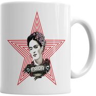 Humuts Frida Kahlo Kırmızı Kupa Bardak