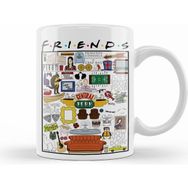 Humuts Friends Kolaj Kupa Bardak