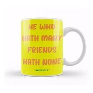 Humuts Friendship Quotes Day Ideas Love Gift Aristotle Kupa Bardak