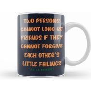 Humuts Friendship Quotes Gift Jean De La Bruyere Beyaz Kupa