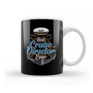 Humuts Funny Best Cruise Director Ever Boating Captain Beyaz Kupa