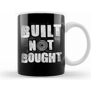 Humuts Funny Built Not Bought Weightlifting Gym Beyaz Kupa