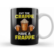 Humuts Funny Cut the Crappe Have a Frappe Beyaz Kupa