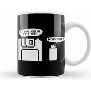 Humuts Funny Floppy Disk I Am Your Father Noooooo USB Beyaz Kupa