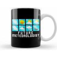 Humuts Funny Future Meteorologist Storm Chaser Tornado Beyaz Kupa