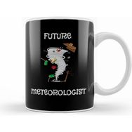 Humuts Funny Future Meteorologist Tornado Hurricane Beyaz Kupa