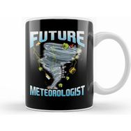 Humuts Funny Future Meteorologist Tornado Hurricanes Beyaz Kupa