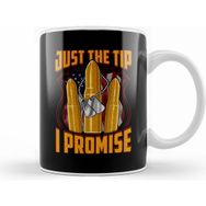 Humuts Funny Just the Tip I Promise Usa Bullet Pun Kupa