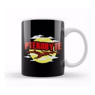 Humuts Funny Pterobyte Pterodactyl Dinosaur Flying Dino Kupa Bardak