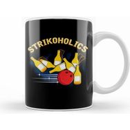 Humuts Funny Strike Expert Bowling Strikoholics Bowler Kupa Bardak