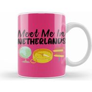 Humuts Funny Travel Netherlands Gift Design Lover Trippin Wanderlust Journey Adventurer Vacation Kupa Bardak