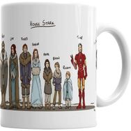 Humuts Game Of Thrones House Stark And Tony Stark Kupa Bardak