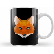 Humuts Geometric Animal Fox Kupa Bardak