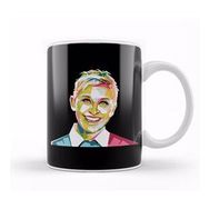 Humuts Geometric Celebrity Ellen Degeneres Kupa Bardak