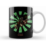 Humuts Glados Retro Japanese Portal Kupa Bardak