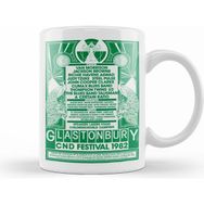 Humuts Glastonbury Festival 1982 Poster Kupa Bardak